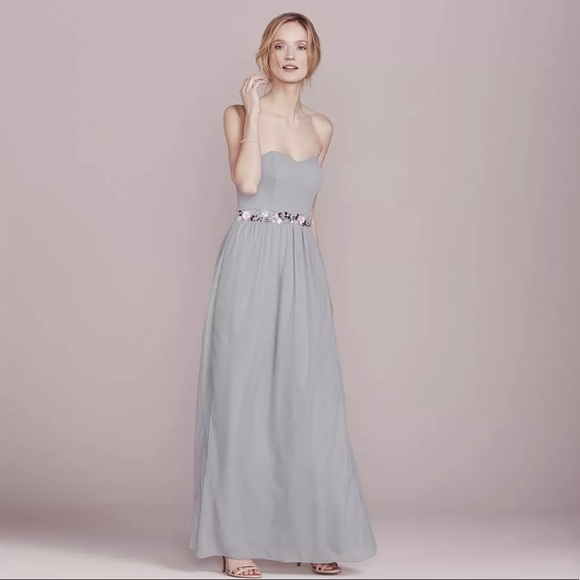 LC Lauren Conrad Dress Up Shop Collection Embellished Evening Dress - Picture 1 of 3